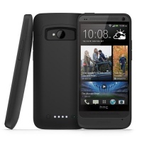 Mophie Juice Pack Rechargeable External Battery Case for HTC One - Black