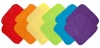 Neat Solutions 12 Pack Solid Bright Washcloth Set, Colors May Vary