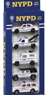 Daron Nypd Vehicle Gift Set, 5-Piece