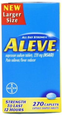 Aleve Aleve Value Size Caplet Tablets, 270 Count