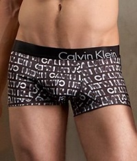 Calvin Klein Men's Bold Xray Micro Low Rise All Over Print Trunk