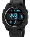 Armitron Men's 40/8253BLK Black Rubber Digital Chronograph Sport Watch