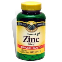 Spring Valley - Zinc 50 mg, 200 Ct