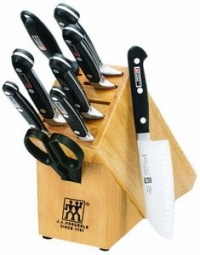 Zwilling J.A. Henckels Pro S Stainless-Steel 10-Piece Knife Set with Block