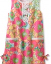 Lilly Pulitzer Girls 7-16 Little Classic Shift, Multi Ice Cream Social, 14