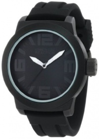 Kenneth Cole Reaction Men's RK1233 Triple Black with White Details Watch