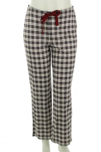 Nautica Sleepwear Women's Ki Knit Galndo Plaid Pant