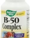 Nature's Way Vitamin B-50 Complex, Capsules, 100-Count