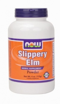 Now Foods Slippery Elm Powder, 4-Ounce