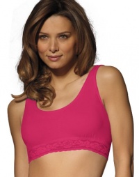 Bali Women's Comfort Revolution Seamless Crop Top Bra