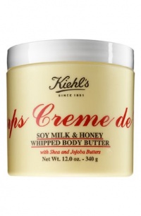 Kiehl's Creme de Corps Soy Milk & Honey Whipped Body Butter 12oz (360ml)