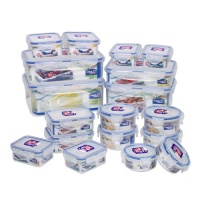 Lock&Lock BPA Free Airtight Container 36-Piece Set/18-Containers, Capacity 40.2 Cups