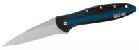 Kershaw Ken Onion Black & Blue Leek Folding Knife with Speed Safe