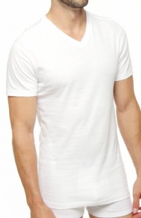 Polo Ralph Lauren Slim Fit Cotton V-Neck 3 Pack T-Shirts (P646)