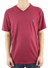 Polo Ralph Lauren Men's V-Neck Short Sleeve T-Shirt Carson Red PRL