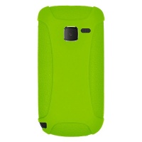 Amzer Silicone Skin Jelly Case for Nokia C3 - Green