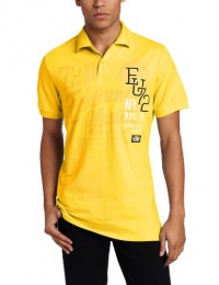 ecko unltd. Men's EU 72 Cascading Logo Polo