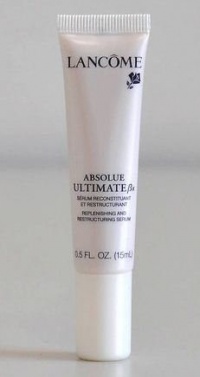 Lancome Absolue Ultimate Bx Replenishing and Restructuring Serum Deluxe Promotional Size Tube 0.5 Fl. Oz. (15 mL)