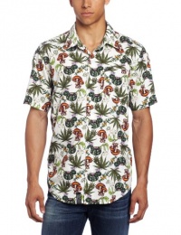 LRG Men's Alohigh Short Sleeve Woven