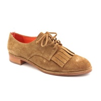 Via Spiga Iggy Oxfords Shoes Tan Womens