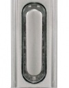 Heath/Zenith SL-6444-SN Contemporary Style Wireless Push Button with Surface Mount with LED Halo-Lighted Center, Satin Nickel