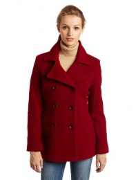 Ak Anne Klein Women's Wool Double-breasted Coat