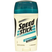 Speed Stick Deodorant, Regular, 3.25 oz, (Case of 6)