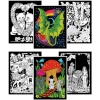 Unicorns, Mice, Dinosaur, Dragons, Kittens, Knight - Six 8x10 Fuzzy Velvet Posters