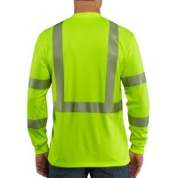 Carhartt Men's HV High Visibility Long Sleeve Class 3 T-Shirt