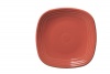 Fiesta 10-3/4-Inch Square Dinner Plate, Flamingo