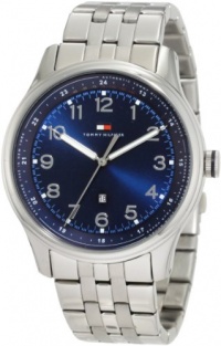 Tommy Hilfiger Men's 1710308 Classic Stainless Steel case and bracelet with blue dial Watch