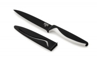 Kuhn Rikon 4.5-Inch Nonstick Colori Utility Knife, Black