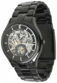 Fossil Ansel Automatic Stainless Steel Watch Black