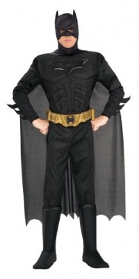 Men's Deluxe Muscle Chest The Dark Knight Batman Costume