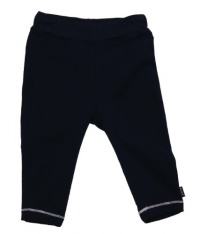 Infant Girl Navy Blue Stretch Pants - Guess 12M - 12 M