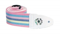 Daisy Rock Guitar Strap, Pastel Rainbow