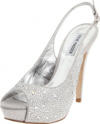 Steve Madden Women's Lyddiaa Peep-Toe Pump