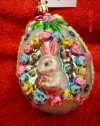 Radko Sugar Bunny Sweets, Easter or Spring Ornament