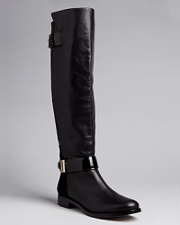 Stand at attention: these Rachel Roy riding boots are oh, so right, with the perfect level of buckled up details.