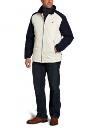 Nautica Men's Transitional Weight Sherpa Bomber