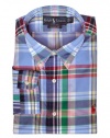 Polo Ralph Lauren Classic-Fit Plaid Poplin Button Down