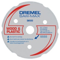 Dremel SM500 3-Inch Wood & Plastic Carbide Wheel