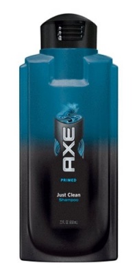 Axe Primed Just Clean Shampoo, 22ounce Bottles (Pack of 2)