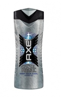 Axe Shower Gel, Cool Metal, 16 Fluid Ounce