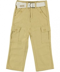 Rocawear Pocket Roc Cargo Pants (Sizes 4 - 7) - almond, 7