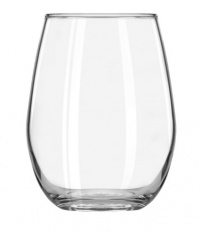 Libbey 11.75-Ounce Clear Vina Stemless Wine Taster Glass, Set of 12