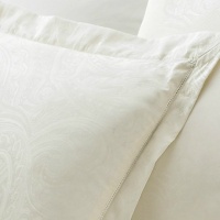 Lauren Suite by Ralph Lauren Bedding Cream Paisley KING Sham