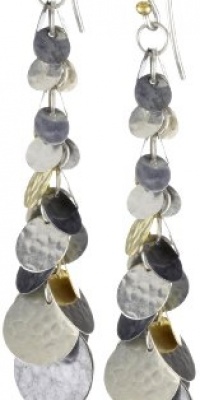 GURHAN Lush Silver with High Karat Gold Accents Cluster Earrings