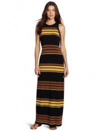 Karen Kane Women's Horizontal Stripe Maxi Dress