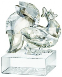 Swarovski Rooster Figurine - CHINESE ZODIAC